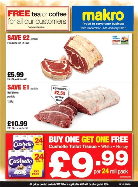 makro uk price list.